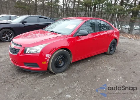 2014 Chevrolet Cruze Ls Manual z USA, uszkodzony, nr VIN 1G1PB5SH6E7346859